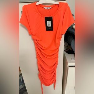 Fashion nova scrunched side dress